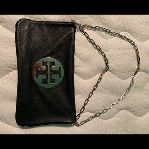 Tory Burch clutch/handbag (silver)